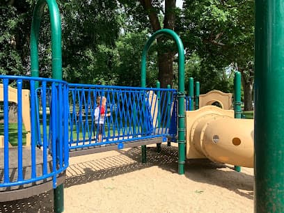 Cannon In City Park Playground